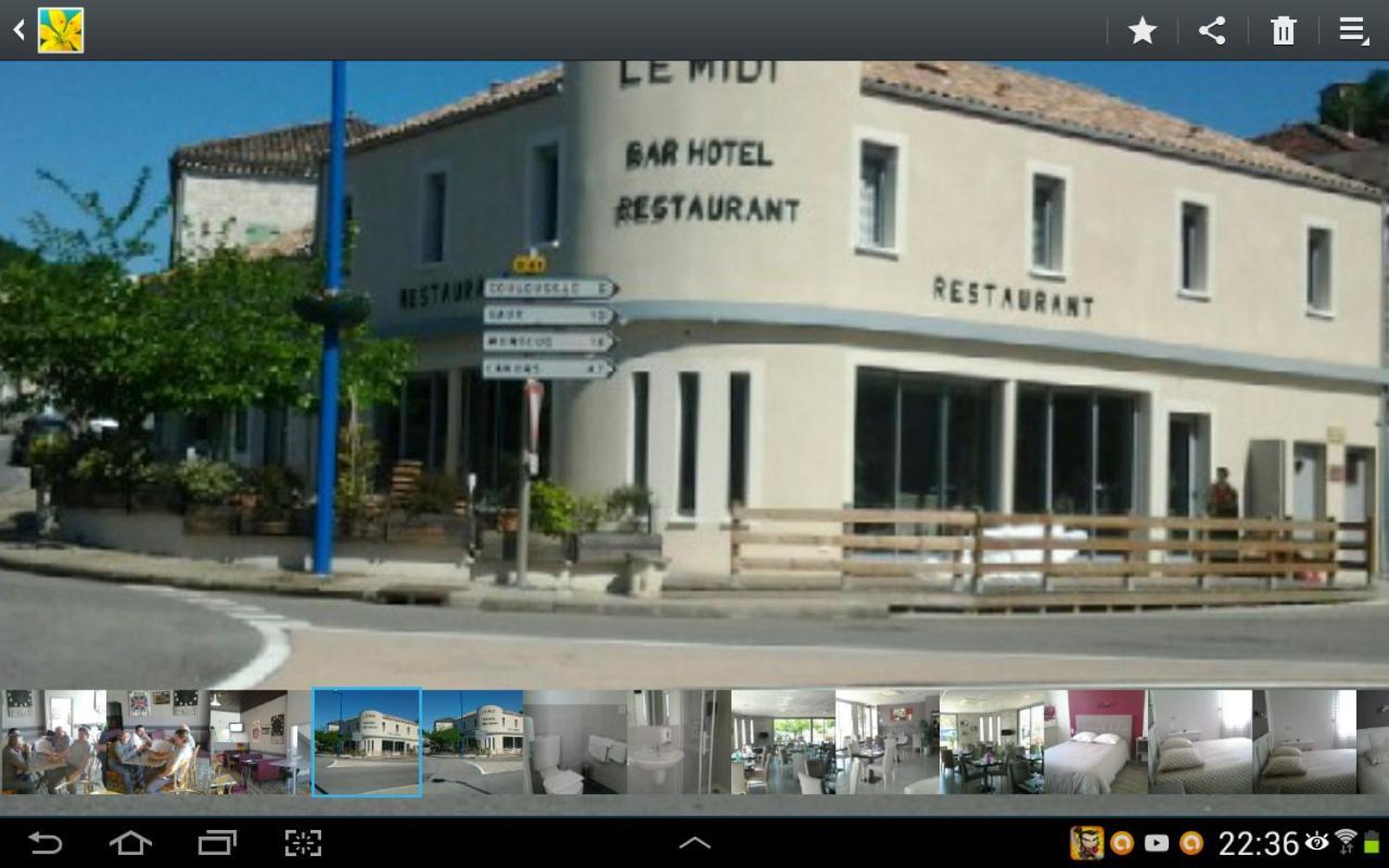 Montaigu-de-Quercy Hotel Le Midi מראה חיצוני תמונה
