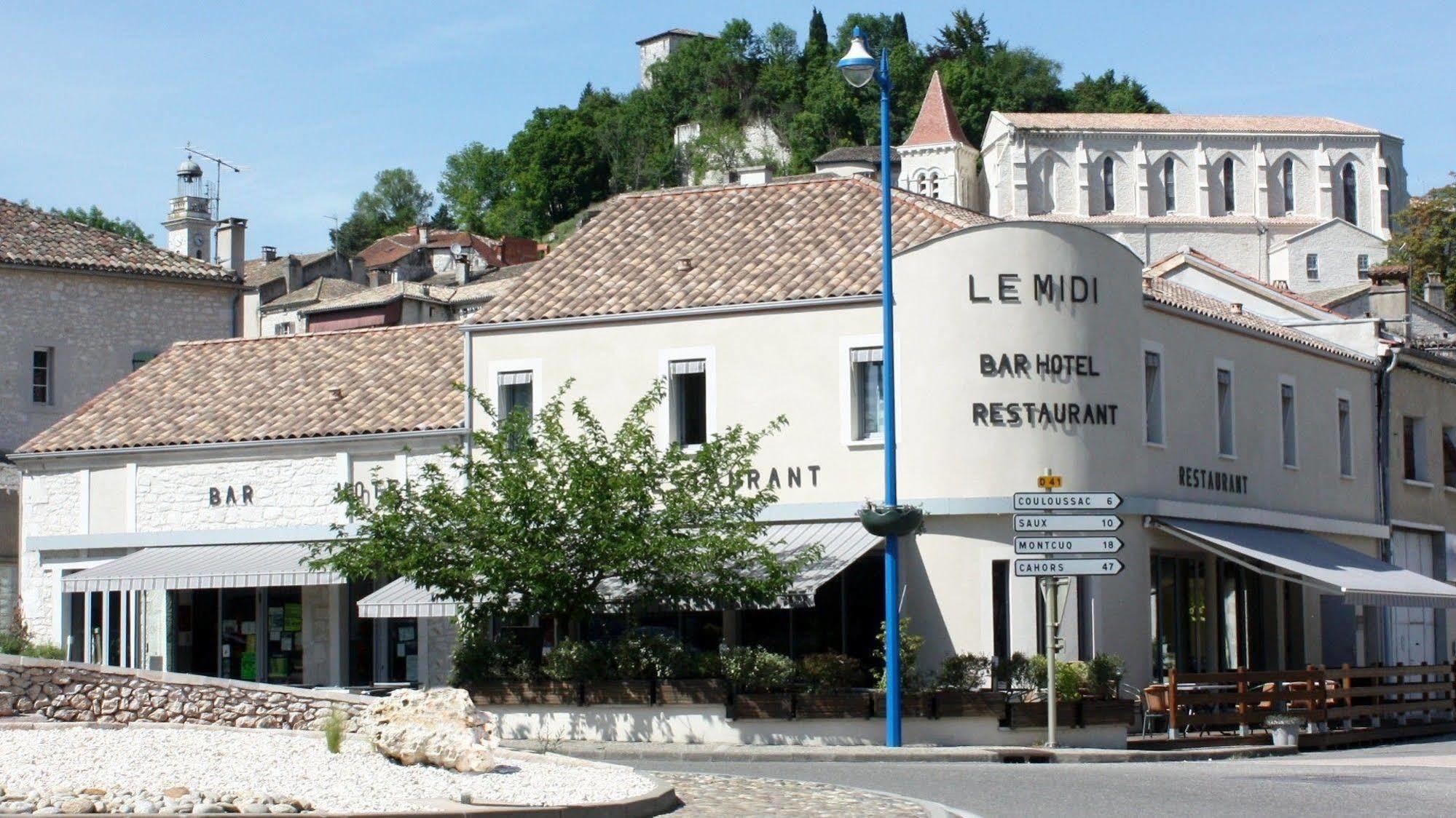 Montaigu-de-Quercy Hotel Le Midi מראה חיצוני תמונה